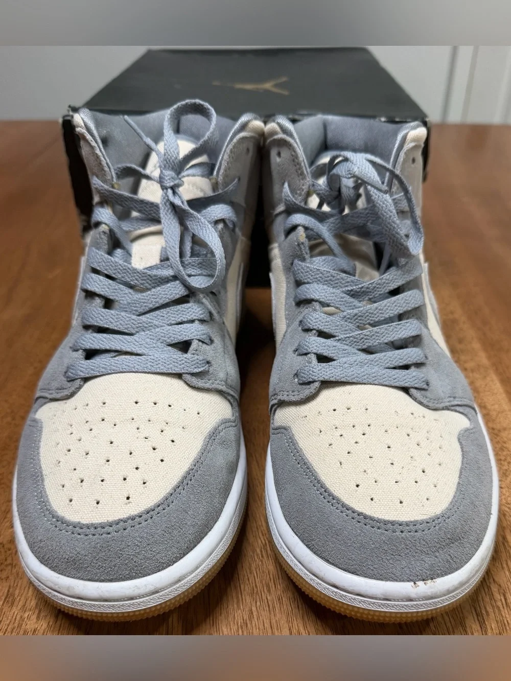 Air Jordan 1 Mid SE - Coconut Milk/Coconut Milk, Size Men’s 11 [Great Condition]
